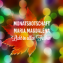 Monatsbotschaft Maria Magdalena November 2022